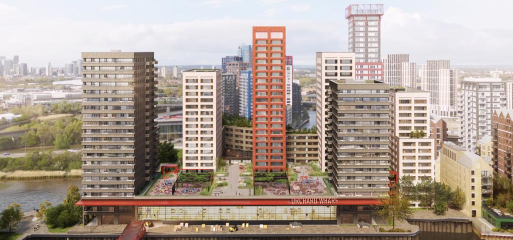 Μεγάλο έργο μικτής χρήσης δίπλα στον Τάμεση  Μεγάλο έργο μικτής χρήσης δίπλα στον Τάμεση